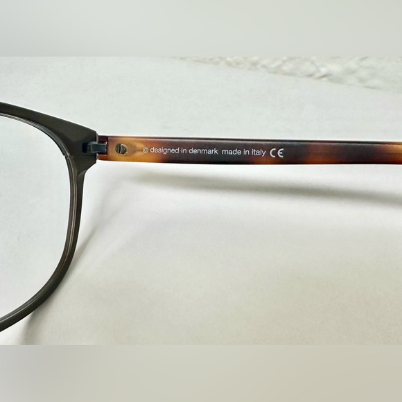 Brand New Kilsgaard Dark Brown Tortoise Lightweight Eyeglasses Unisex - Picture 6 of 7